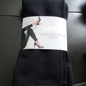 Tight fleece lined , footless